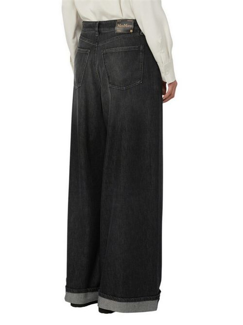 jeans donna lusso denim nero MaxMara S | LUSSO001